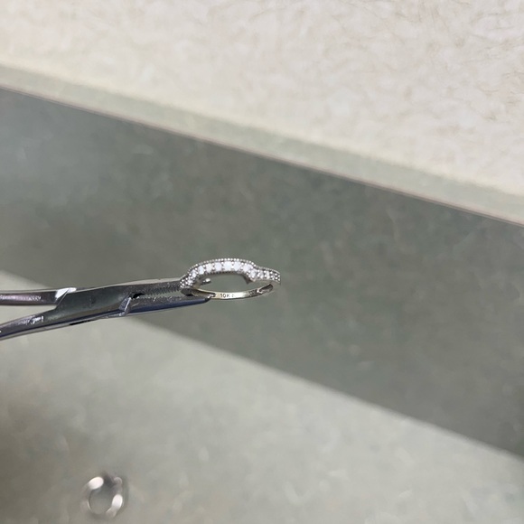 BEAUTIFUL ZALES WEDDING RING SET SIZE 5 - Picture 11 of 11